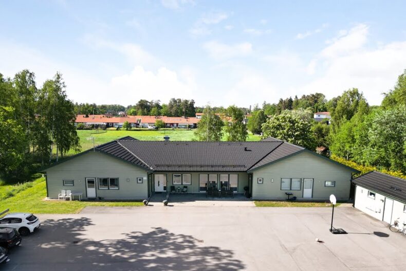 Boendet sett snett från ovan