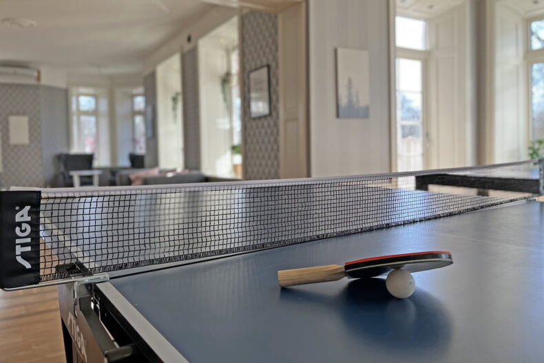 Ett pingisbord