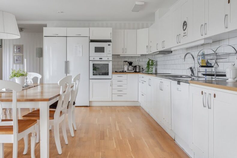 Boendets gemensamma kök med matplats